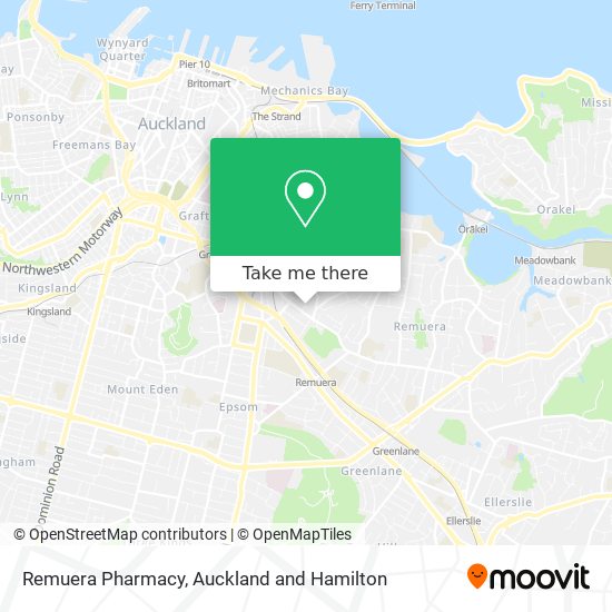 Remuera Pharmacy map