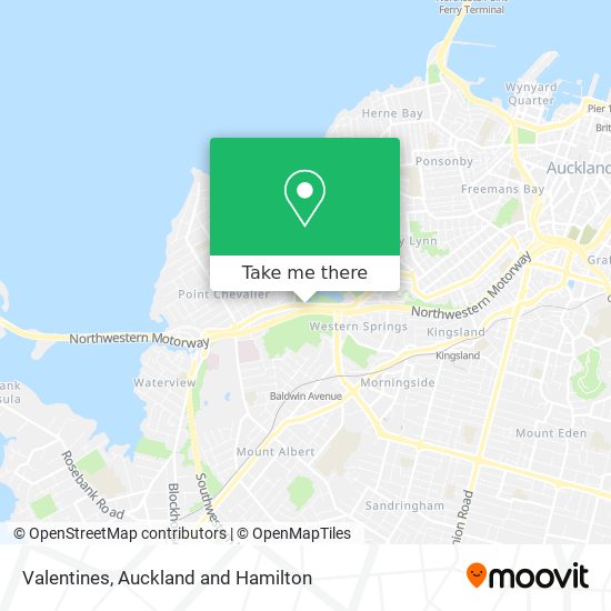 Valentines map