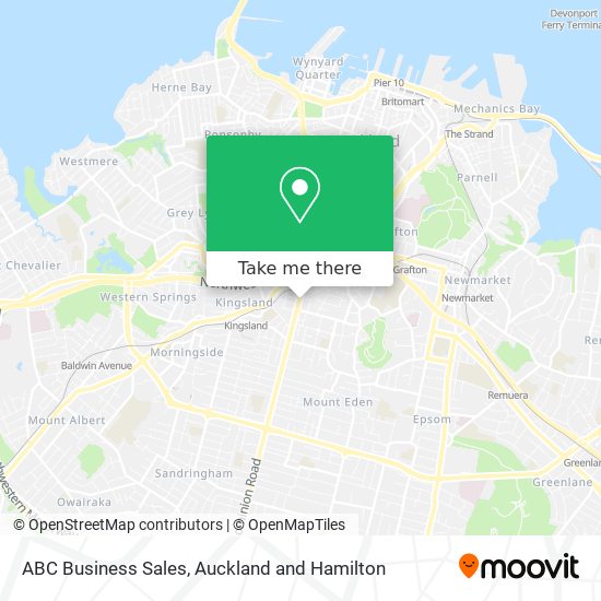 ABC Business Sales map