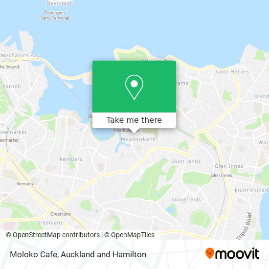 Moloko Cafe map