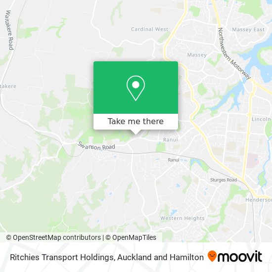 Ritchies Transport Holdings map