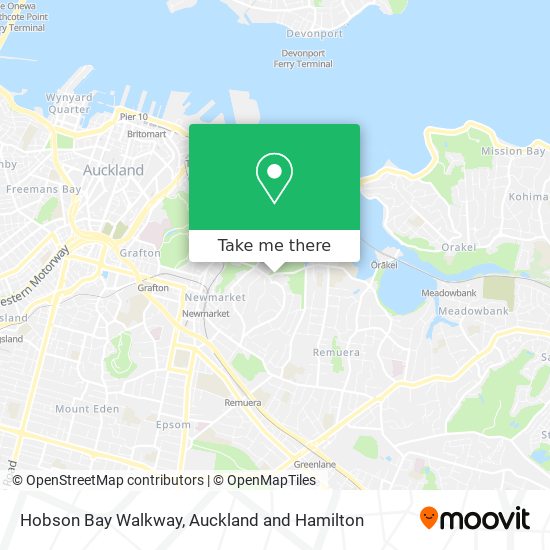 Hobson Bay Walkway地图