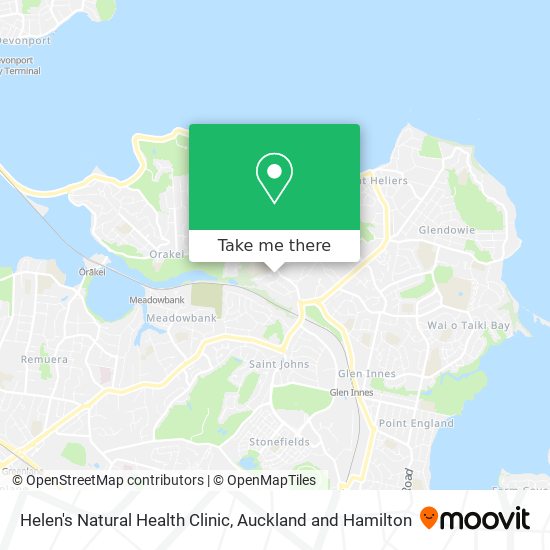Helen's Natural Health Clinic地图