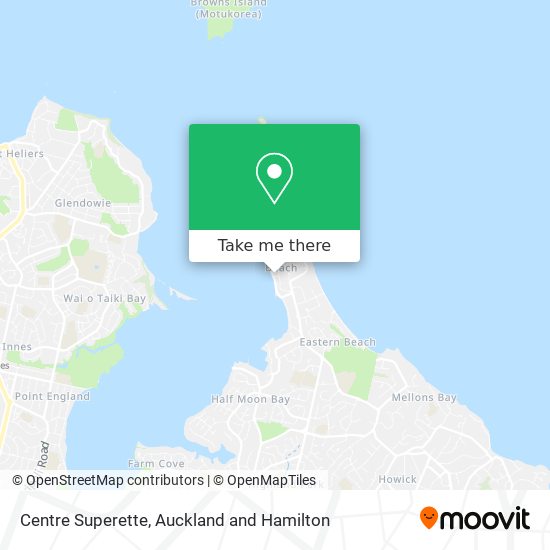 Centre Superette map