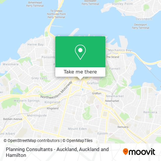 Planning Consultants - Auckland map