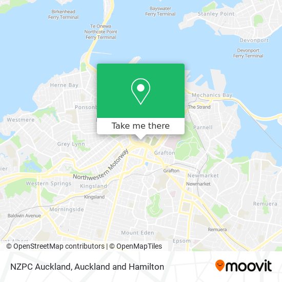 NZPC Auckland map