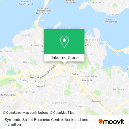 Symonds Street Business Centre map