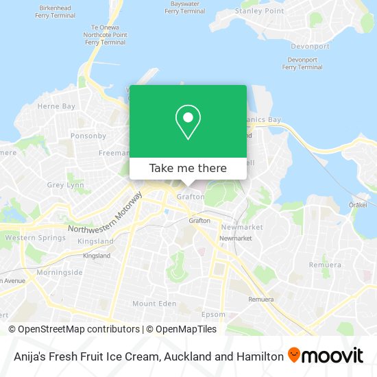 Anija's Fresh Fruit Ice Cream map