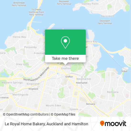 Le Royal Home Bakery map