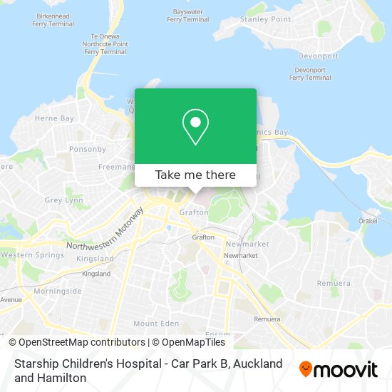 Starship Children's Hospital - Car Park B地图