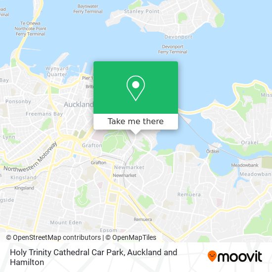 Holy Trinity Cathedral Car Park map