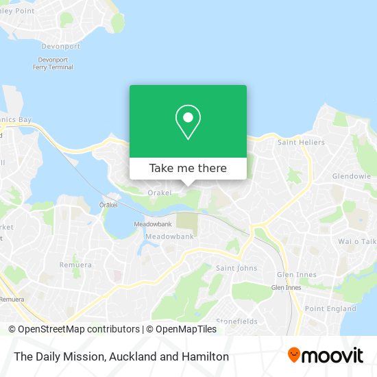 The Daily Mission map