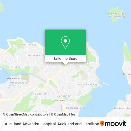 Auckland Adventist Hospital地图