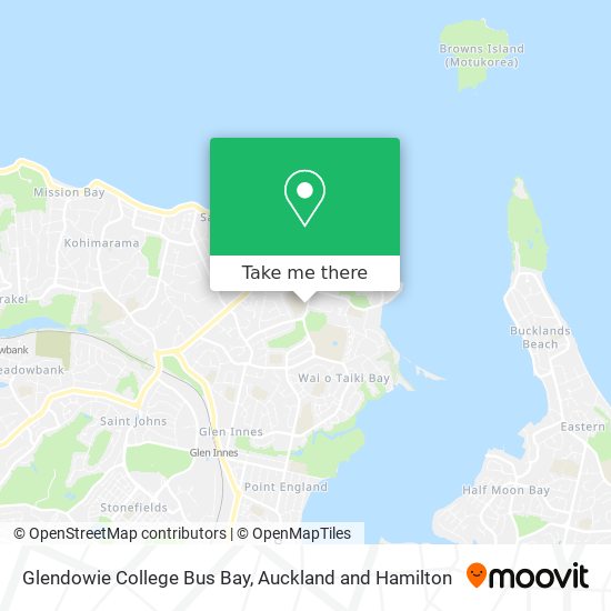 Glendowie College Bus Bay地图