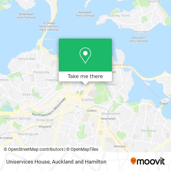 Uniservices House map