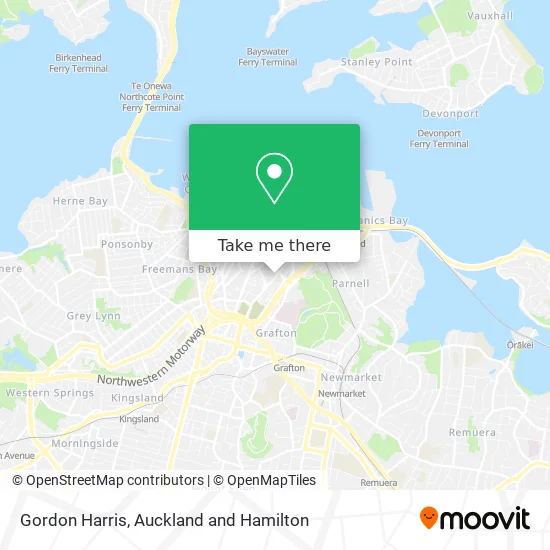 Gordon Harris map