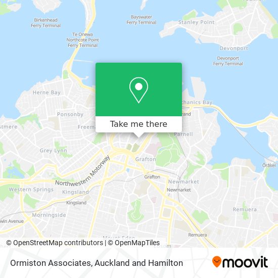 Ormiston Associates map