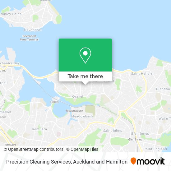 Precision Cleaning Services map