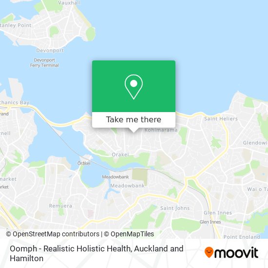 Oomph - Realistic Holistic Health map