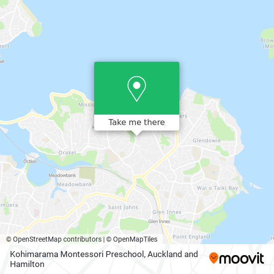 Kohimarama Montessori Preschool map