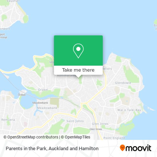 Parents in the Park map