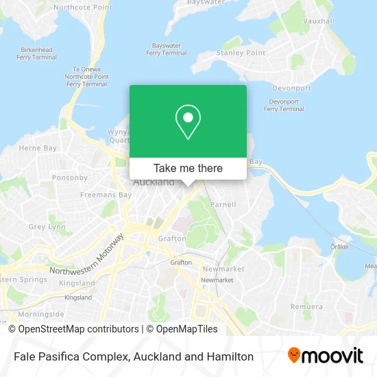 Fale Pasifica Complex map