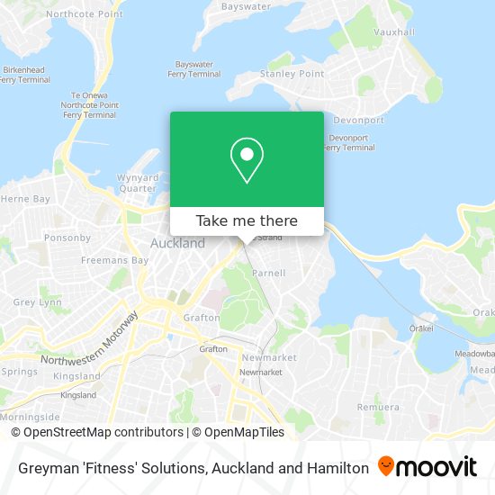 Greyman 'Fitness' Solutions map