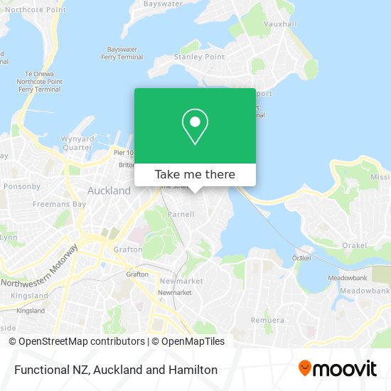 Functional NZ map
