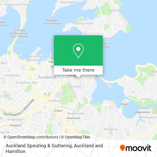 Auckland Spouting & Guttering map