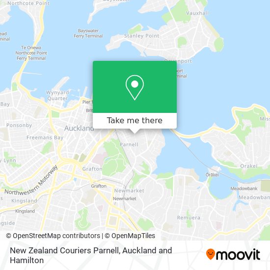 New Zealand Couriers Parnell地图