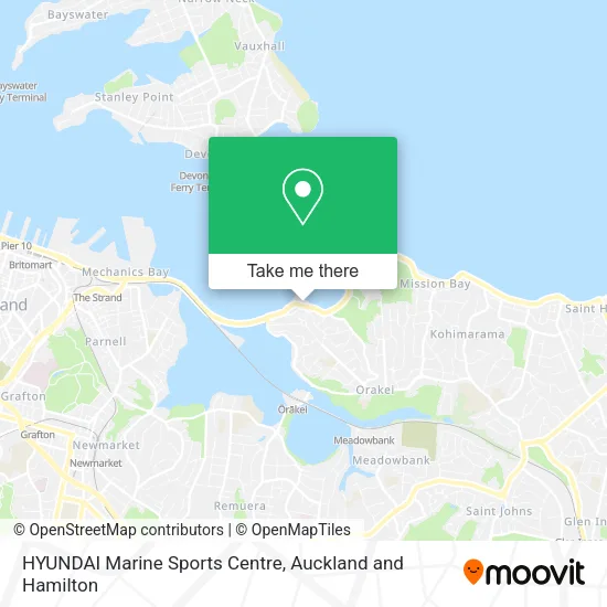 HYUNDAI Marine Sports Centre map