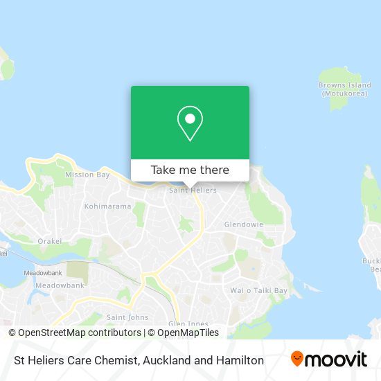 St Heliers Care Chemist map