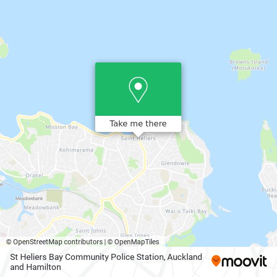 St Heliers Bay Community Police Station map