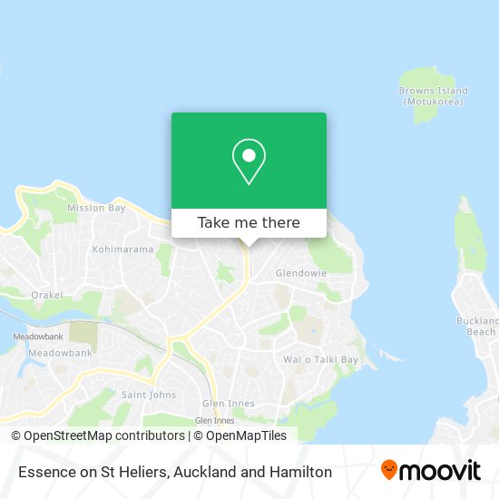 Essence on St Heliers地图