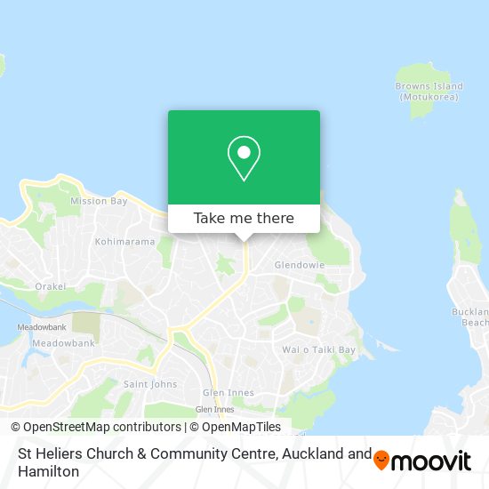St Heliers Church & Community Centre map