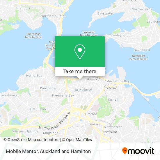 Mobile Mentor map