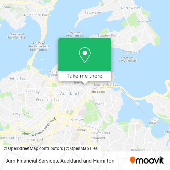 Aim Financial Services map