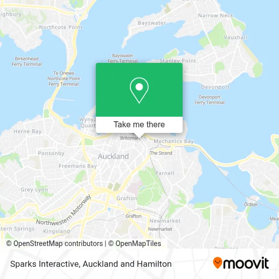 Sparks Interactive map