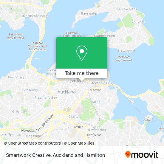 Smartwork Creative map