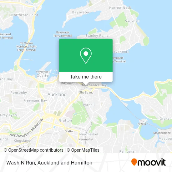 Wash N Run map