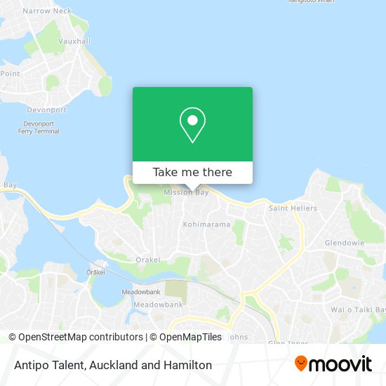 Antipo Talent map
