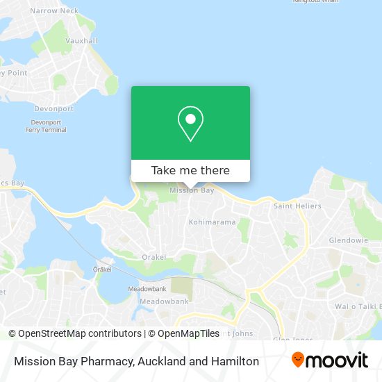 Mission Bay Pharmacy map