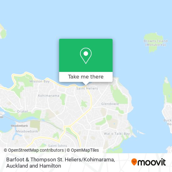 Barfoot & Thompson St. Heliers / Kohimarama map