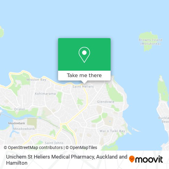 Unichem St Heliers Medical Pharmacy map