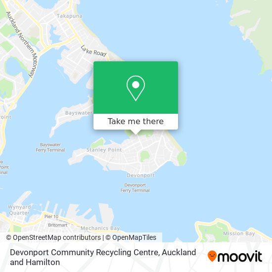 Devonport Community Recycling Centre map