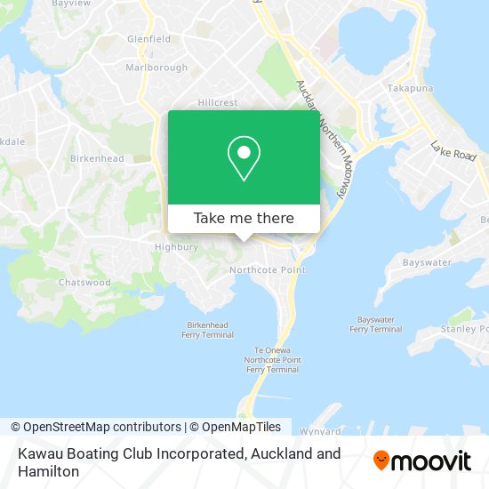 Kawau Boating Club Incorporated地图