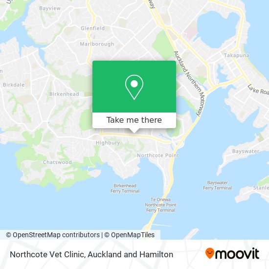 Northcote Vet Clinic map