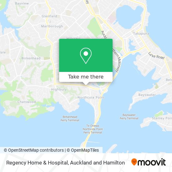 Regency Home & Hospital map