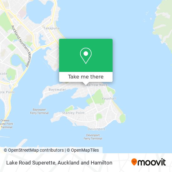 Lake Road Superette map