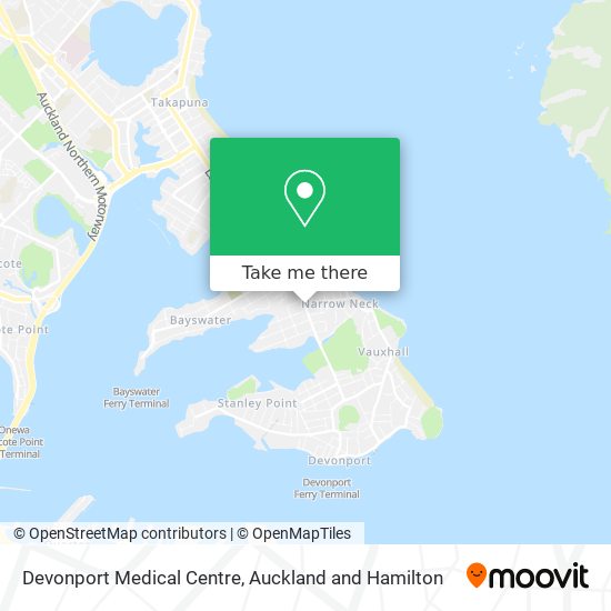 Devonport Medical Centre map
